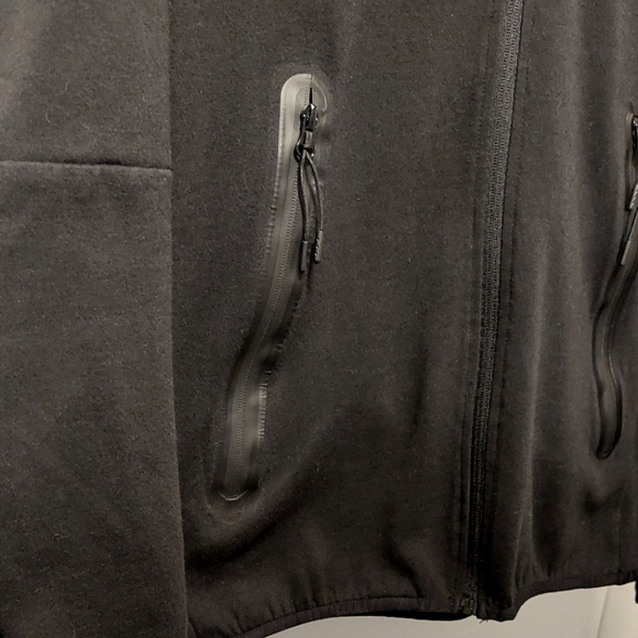 PINK DOLPHIN Black Zip Up Hoodie Jacket - Picture 6 of 10